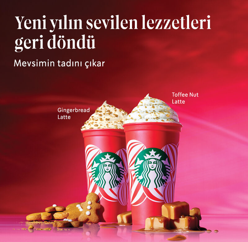 Starbucks Yeni Yılı Sevilen Lezzetleriyle Karşılıyor!