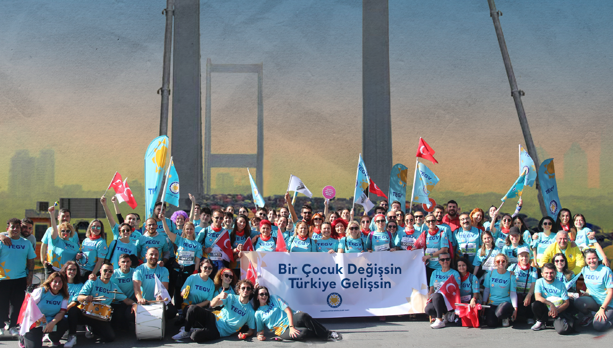 TEGV koşucuları 46. İstanbul Maratonu’nda adımlarını nitelikli eğitim desteği için atacak