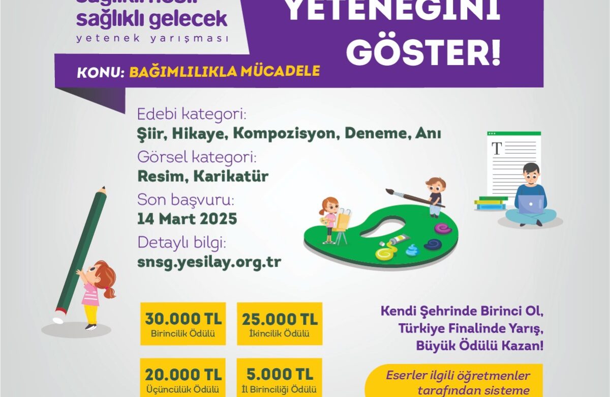 GENÇLERİN YARATICILIĞIYLA SAĞLIKLI GELECEĞE DOĞRU