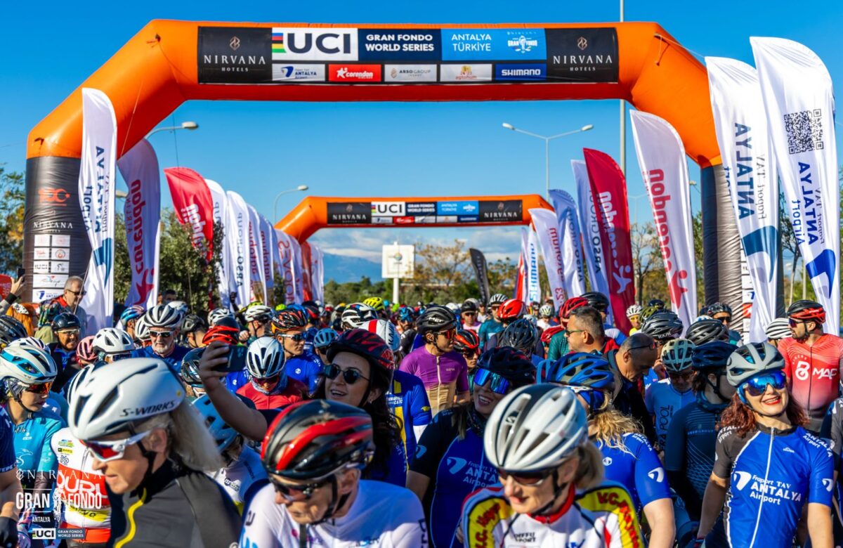 UCI Nirvana Gran Fondo World Series Antalya Mücadeleci Parkurlarıyla Nefes Kesecek