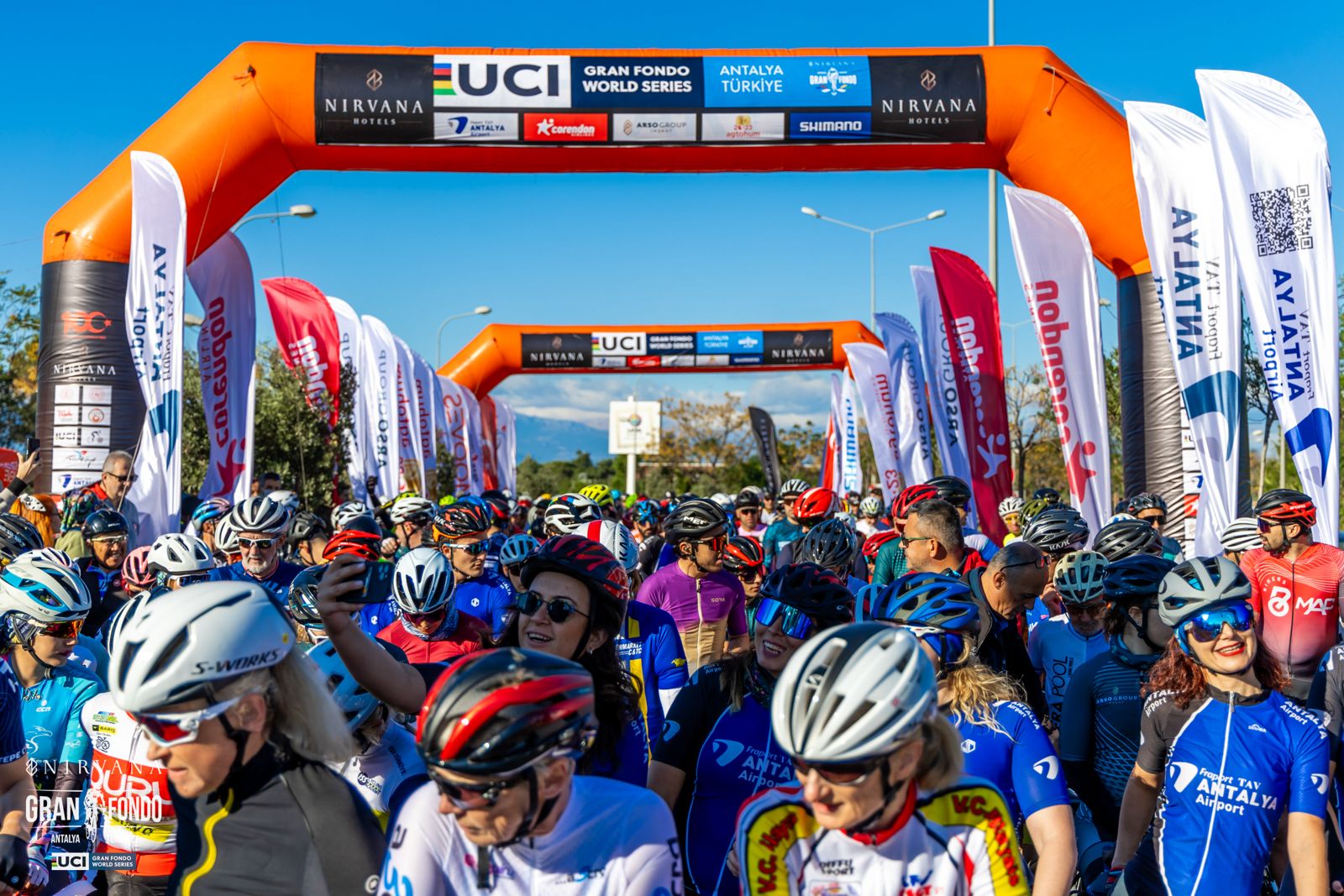 UCI Nirvana Gran Fondo World Series Antalya Mücadeleci Parkurlarıyla Nefes Kesecek