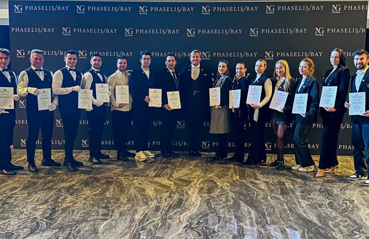 NG Phaselis Bay’de British Butler Institute ile Üst Düzey Hizmet Eğitimi