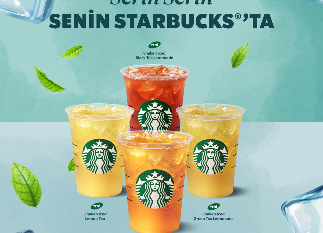 Starbucks’tan Yaz Sıcaklarına Serin Bir Dokunuş: “Shaken Iced Tea”