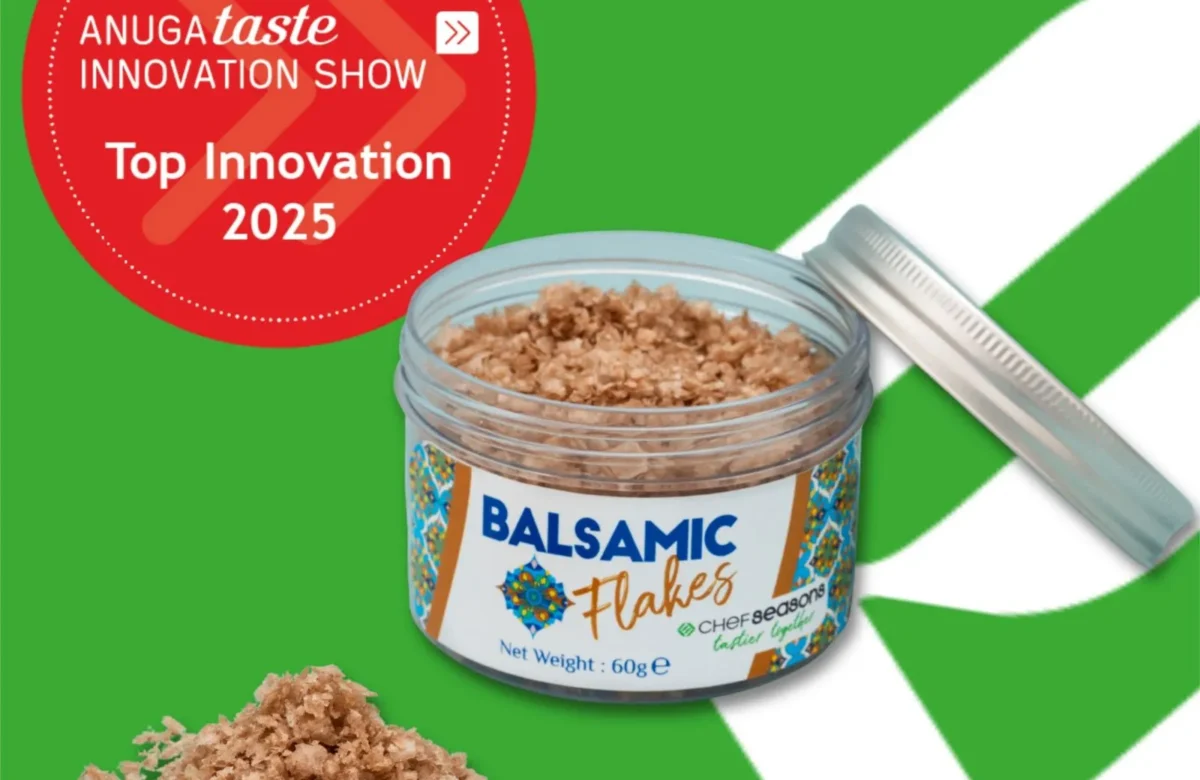 Chef Seasons, Balsamic Flakes™ ile Anuga Taste Top Innovations 2025’te yine zirvede